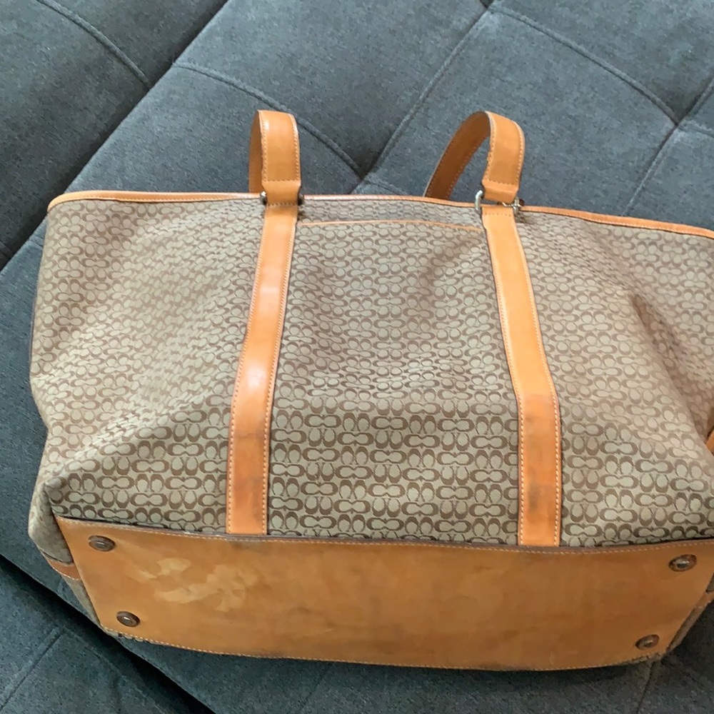 Coach baby bag/large tote bag